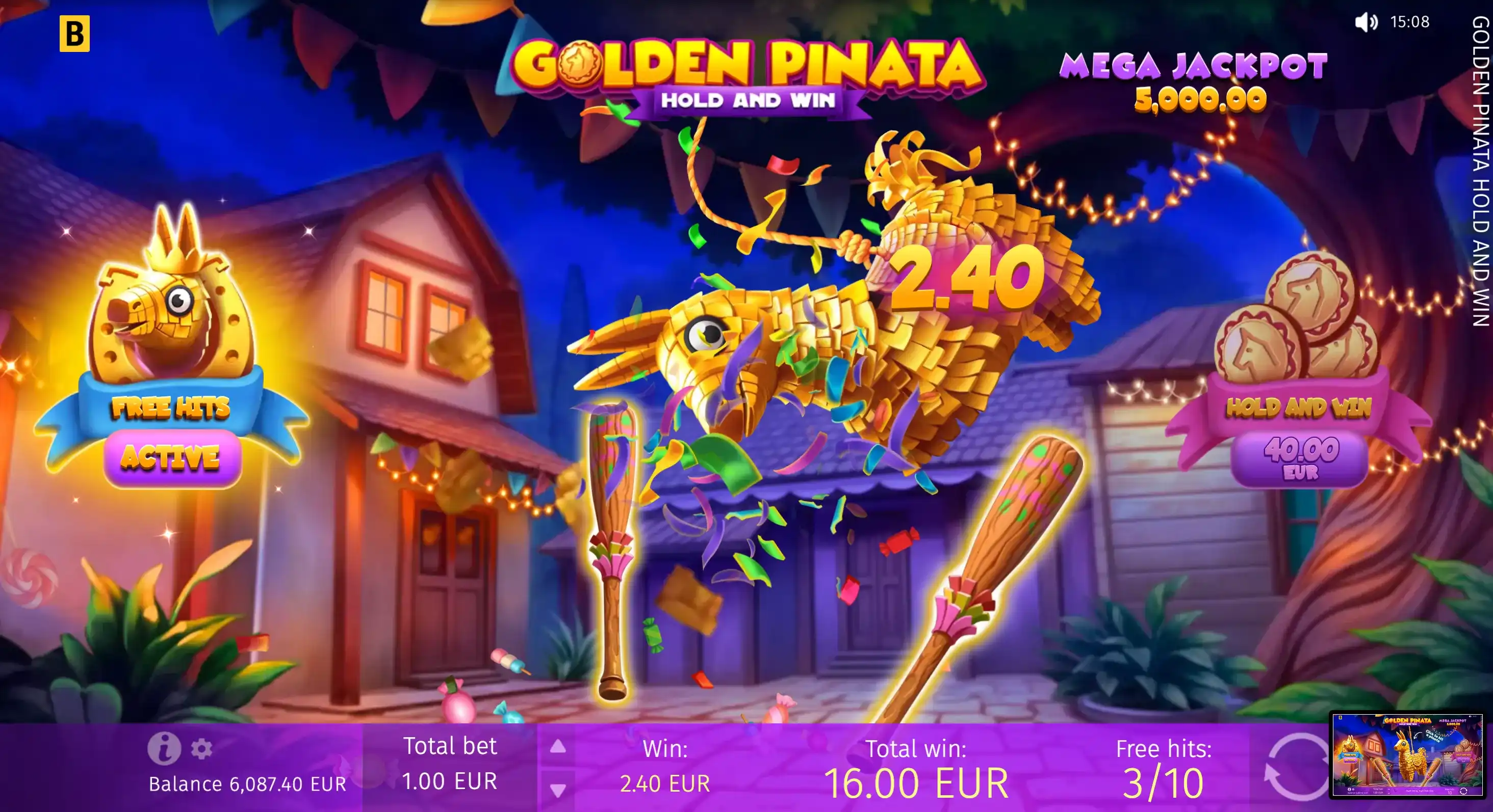 Golden pinata juego 2