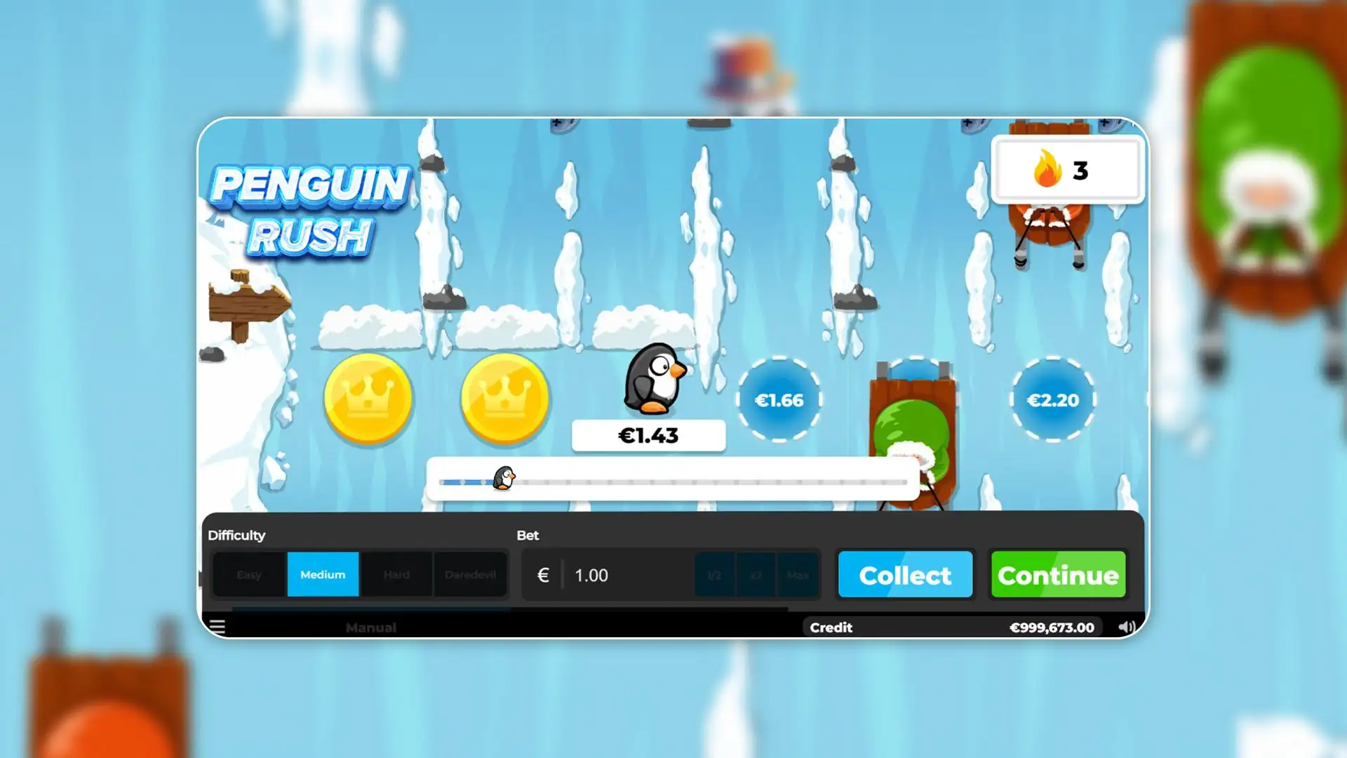 Hasta x3.000.000: gana a lo grande en Penguin Rush Victoria con alto multiplicador en Penguin Rush